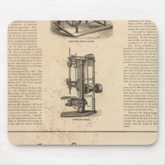 プラット·アンド·ホイットニー マウスパッド (正面)