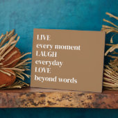 プラッ感動的ク フォトプラーク (側面)