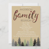 プラッ素朴ド&パインカントリー懇親会 招待状 (正面)