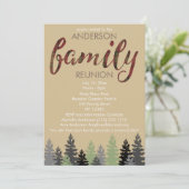 プラッ素朴ド&パインカントリー懇親会 招待状 (スタンド正面)