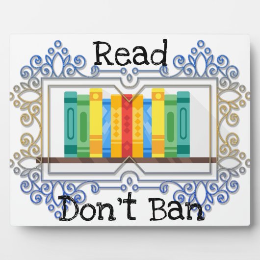 プラッ読クを禁止しない フォトプラーク (正面)