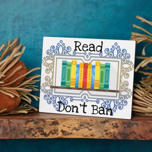 プラッ読クを禁止しない フォトプラーク (側面)