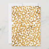 プラティプスブッシュベビー |ベビーシャワー招待状 招待状 (裏面)