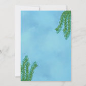 プラティプス誕生日招待状 招待状 (裏面)