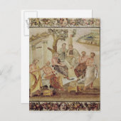 プラトンが生徒たちと会話する ポストカード (正面/裏面)