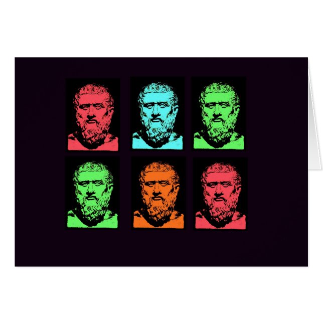 プラトンのコラージュ (正面横)