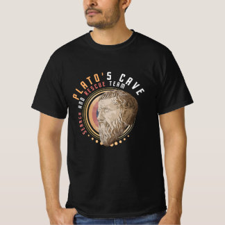 プラトンの洞窟コイン Tシャツ