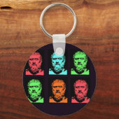 プラトンコラージュ キーホルダー (正面)