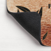 プラト感動的引用文フローラアクセントマウスパッド マウスパッド (コーナー)