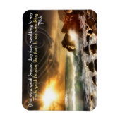 プラト感動的引用文「賢い人話」フレフィ マグネット (縦)