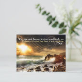 プラト感動的引用文「賢い話人」 ポストカード (スタンド正面)