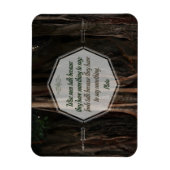 プラト感動的引用文「賢人が話す」柔軟 マグネット (縦)