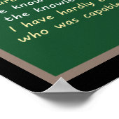 プラト数学引用文 ポスター (角)