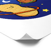 プラナッツのピーナッツ宇宙のパンプポスター ポスター (角)