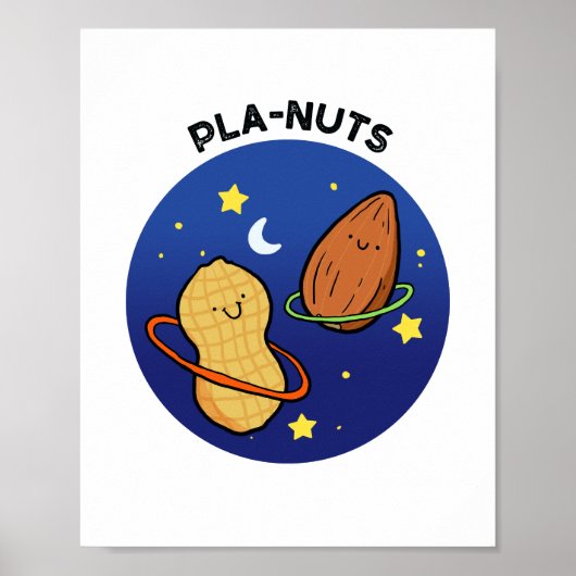 プラナッツのピーナッツ宇宙のパンプポスター ポスター (正面)