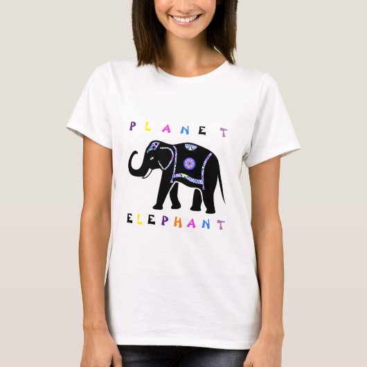 プラネカラフルットシャツ Tシャツ (正面)