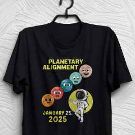 プラネタリアライメント2025年1月シス太陽のテム Tシャツ