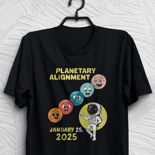 プラネタリアライメント2025年1月シス太陽のテム Tシャツ