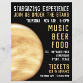 プラネタリウムイベント広告ズ チラシ (正面)