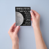 プラネタリウムイベント広告ズ チラシ (手)