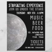 プラネタリウムイベント広告ズ チラシ (正面)