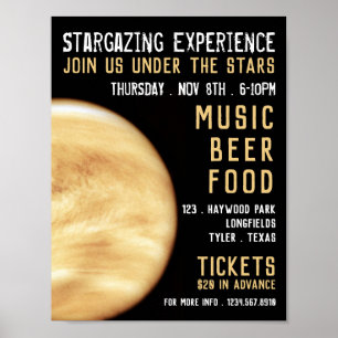 プラネタリウムイベント広告ズ ポスター