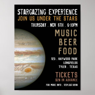 プラネタリウムイベント広告ズ ポスター