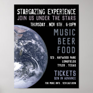 プラネタリウムイベント広告ズ ポスター