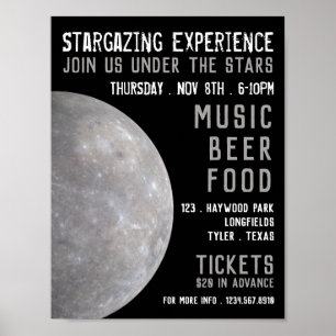 プラネタリウムイベント広告ズ ポスター