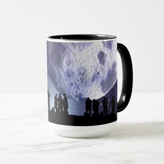 プラネタリウム月星天文学 マグカップ (正面右)