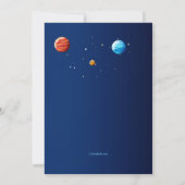 プラネタリウム 招待状 (裏面)