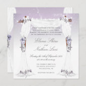 プラネタリウムChuppah結婚式招待状 招待状 (正面/裏面)