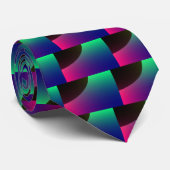 プラネタリオーロラパターン(の模様が)あるタイ ネクタイ (ロール)