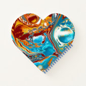 プラネタリーブリスフルートデジタルアート ノートブック (裏面)