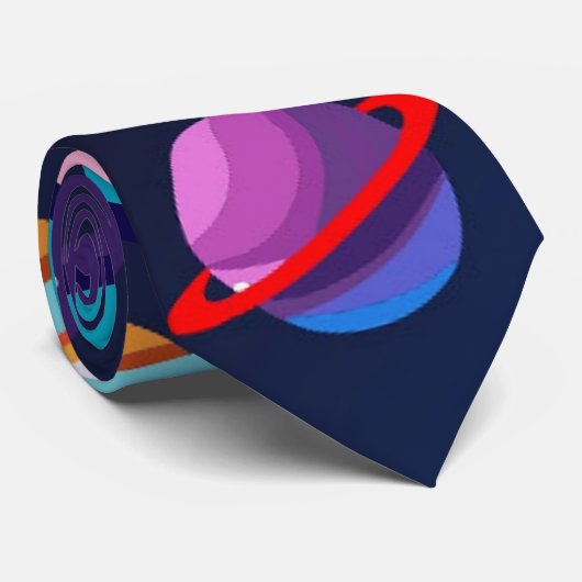 プラネタリーブルズアイ –  ネクタイ (ロール)