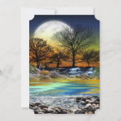 プラネットアースお祝い 招待状 (裏面)