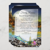 プラネットアースお祝い 招待状 (正面/裏面)