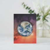 プラネットアースイン宇宙 ポストカード (スタンド正面)