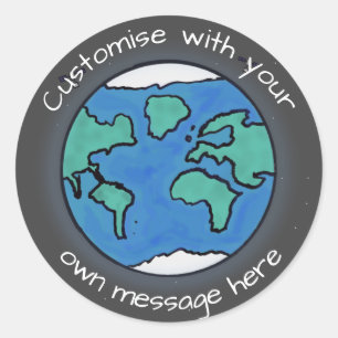 プラネットアースグローブカスタム ラウンドシール