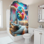 プラネットアート シャワーカーテン (インサイチュ)