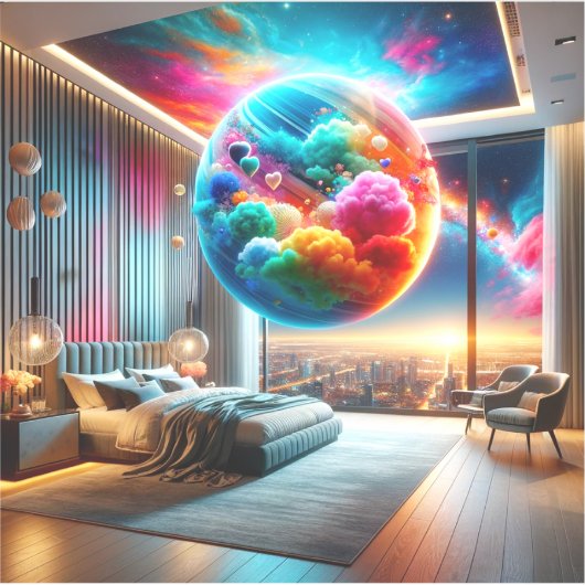 プラネットアート シール (正面)