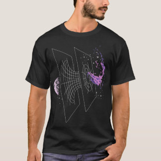 プラネットエーテルワームホールデザイン Tシャツ