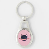 プラネットキャットキーチェーン キーホルダー (正面)