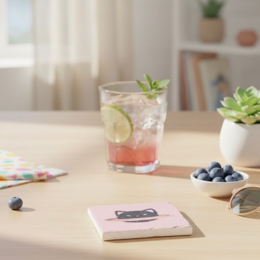 プラネットキャットストーンコースター ストーンコースター