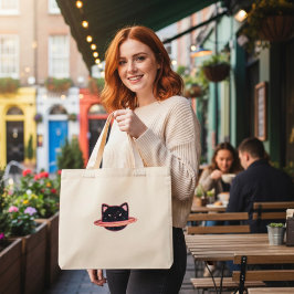 プラネットキャットトートバッグ ミニトートバッグ