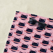 プラネットキャットビーチタオル ビーチタオル (インサイチュ)