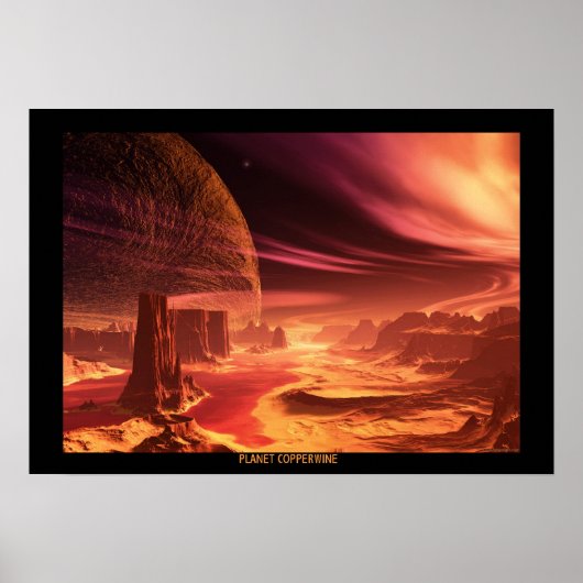 プラネットコッパーワイン ポスター (正面)