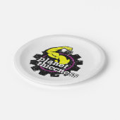 プラネットシティジム厚さおもしろいジョークトレーニング ペーパープレート (アングル)