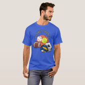 プラネットスポーツTシャツ レトロ Tシャツ (正面フル)