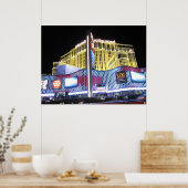 プラネットハリウッドラスベガス写真ポスター ポスター (キッチン)